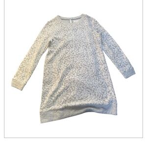 Lou & Grey Light Gray Textured Sweater Sz L